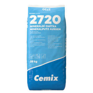 CEMIX Minerálna omietka zatieraná 1,2 mm 2720, 25 kg