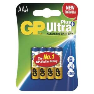 EMOS Alkalická batéria GP Ultra Plus LR03 (AAA), 1017114000