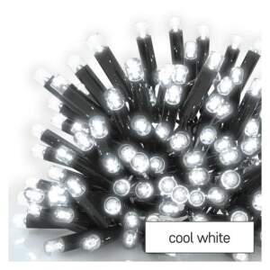 EMOS Profi LED spojovacia reťaz čierna – cencúle, 3 m, vonkajšia, studená biela, 1550022004