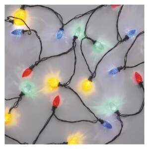 EMOS LED vianočná reťaz, farebné žiarovky, 9,8 m, multicolor, multifunkčná, 1550054011