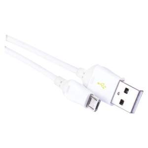 EMOS Nabíjací a dátový kábel USB-A 2.0 / micro USB-B 2.0, Quick Charge, 1 m, biely, 2335070410