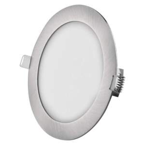 EMOS LED vstavané svietidlo NEXXO, kruhové, strieborné, 12W, CCT, 1540131270