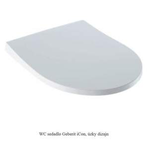 Geberit iCon - WC sedadlo, duroplast, Softclose, biela 574950000