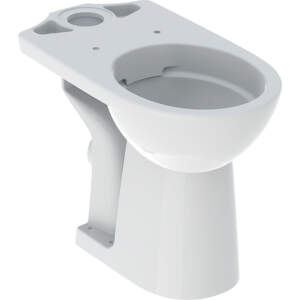 Geberit Selnova Comfort - WC kombi misa, zadný odpad, Rimfree, biela 500.486.01.7