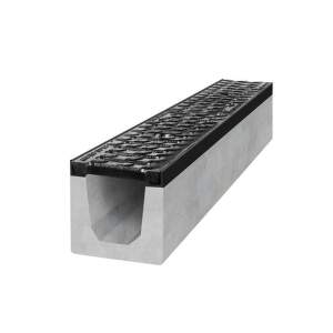 GUTTA betonový žlab D400 s litinovou mříží H150 1000x150x150 mm 20 ks/pal 4394353