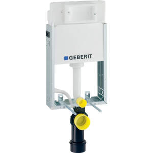 Geberit Kombifix - Montážny prvok Basic na závesné WC, 108 cm, splachovacia nádržka pod omietku Delta 12 cm 110.100.00.1