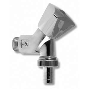 Novaservis - Práčkový šikmý ventil so spätnou klapkou 1/2"x3/4" SC1735