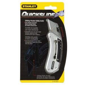 STANLEY Nôž kovový vreckový Quickslide 9-10-810