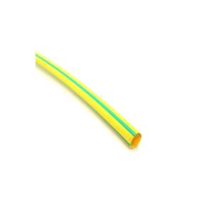 ABB Teplom zmrštitelná trubica tenkostenná bez lepidla; 6,4 mm; 3,2 mm, žlto zelená E00008082