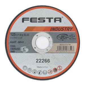 BB Tools Kotúč rezný kov FESTA 115x1x22,2 mm 22260