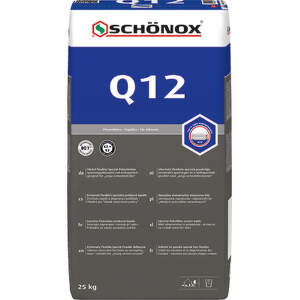 Extrémne flexibilné práškové lepidlo SCHONOX Q12, 25 kg