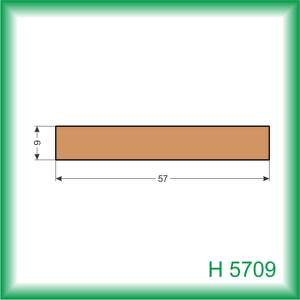 KODREFA Hranol 57 x 09 mm, smrek H5709 /2,5 m/