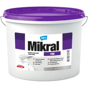 HET Akrylátová fasádna farba Mikral 100 15 + 3 kg