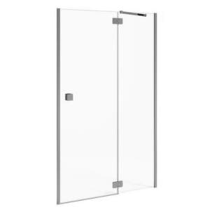 JIKA Cubito Pure - sprchové dvere jednokrídlové bezrámové s pevným segmentom 1000/1950 mm, ľavé, transparentné sklo H2544240026681