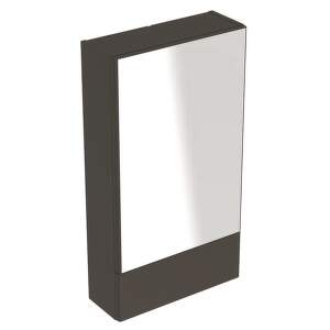 Geberit Selnova Square - Zrkadlová skrinka 850x470x176 mm, 2 dvierka, lávová mat 501.413.JK.1