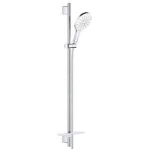 Grohe Rainshower SmartActive - Súprava sprchovej hlavice 150 9,5 l/min, 3 prúdy, tyče 900 mm a hadice, mesačná biela 26594LS0