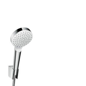 Hansgrohe Crometta - Set sprchovej hlavice, držiaka a hadice, biela/chróm 26567400