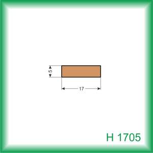KODREFA Hranol 17 x 05 mm, smrek H1705 /2,5 m/
