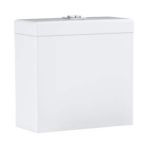 Grohe Cube Ceramic - Splachovacia nádrž, 370 mm x 170 mm, spodné napúšťanie, alpská biela 39490000