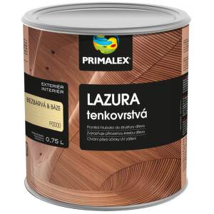 PRIMALEX Lazúra tenkovrstvá P0022 Palisander 0,75 l