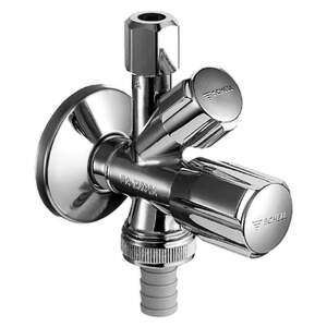 Schell Comfort - Kombinovaný rohový ventil, chróm 035510699