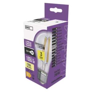 EMOS LED žiarovka Filament A60 / E27 / 8,5 W (75 W) / 1 055 lm / teplá biela / stmievateľná, 1525732001