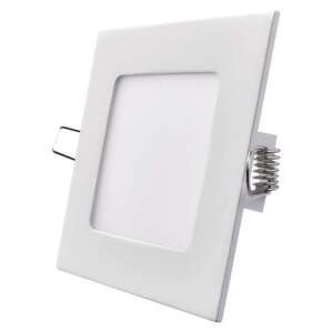 EMOS LED panel 120×120, štvorcový vstavaný biely, 6W neutrálna b., 1540210620