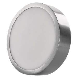 EMOS LED prisadené svietidlo, kruhové, strieborné, 12,5W, CCT, 1539087121