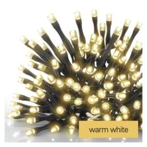 EMOS Standard LED spojovacia vianočná reťaz, 10 m, vonkajšia aj vnútorná, teplá biela, 1550010002