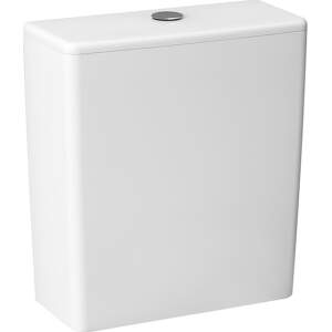 JIKA Cubito Pure - WC nádrž, bočné napúšťanie vody, Dual Flush 4,5 / 3l, vrátane nádržky proti oroseniu, perla H8284221002801