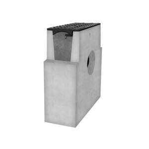 GUTTA betonová vpusť B125 s litinovou mříží H120 333x130x380 mm 4294707
