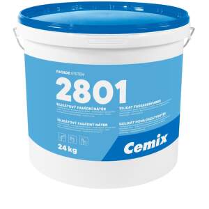 CEMIX Silikátový fasádny náter 2801, 8 kg, 1. príplatek