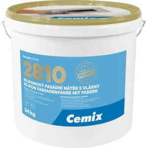 CEMIX Silikónový fasádný náter s vláknami CEMPAINT EXTRA 2810, 24 kg