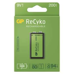 EMOS Nabíjacia batéria GP ReCyko 200 (9V) 1 ks, 1032521020
