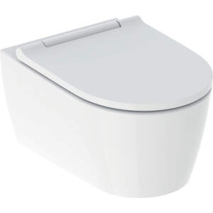 Geberit ONE - Závesné WC s doskou softclose, TurboFlush, KeraTect, biela 500.201.01.1