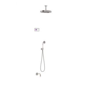 Tres Exclusive - Podomietkový termostatický elektronický sprchový set SHOWER TECHNOLOGY 09226302AC