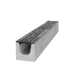 GUTTA betonový žlab B125 s litinovou mříží H120 1000x130x120 mm 30 ks/pal 4294705