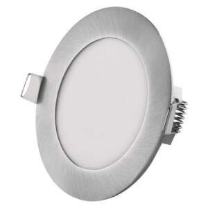 EMOS LED vstavané svietidlo NEXXO, kruhové, strieborné, 7W, CCT, 1540130670