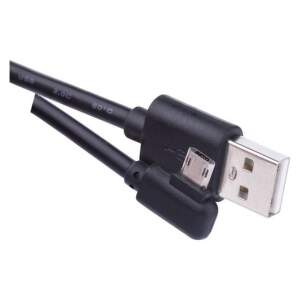 EMOS Nabíjací a dátový kábel USB-A 2.0 / micro USB-B 2.0, Quick Charge, 1 m, čierny, 2335070500
