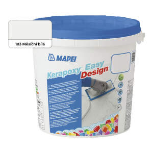 Škárovacia hmota Mapei Kerapoxy Easy Design 103 mesačná biela. 3 kg