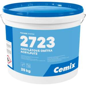 CEMIX Akrylátová ryhovaná omietka 2 mm, 2723, 25 kg