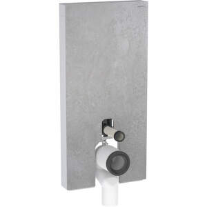 Geberit Monolith Plus - Sanitárny modul na stojace WC, 101 cm, spodný prívod vody, vzhľad betónu 131.202.JV.7