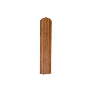 GUTTA Guttafence, oboustranný dřevo dekor ořech, oblý konec 8400217x