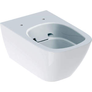 Geberit Smyle Square - Závesné WC s hlbokým splachovaním, uzavretý tvar, Rimfree 500.208.01.1