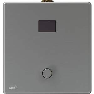 Alcadrain - Automatický splachovač pisoáru s manuálnym ovládaním, kov ASP4-KT