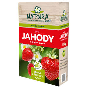 AGRO NATURA Organické hnojivo na jahody a drobné ovocie 1,5 kg