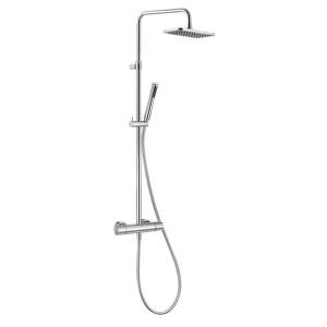 Kludi A-Qa -  Dual Shower sprchový systém (ručná sprcha  1-pol., hlavová sprcha  140x245, hadica 1600) chróm  4909505-00