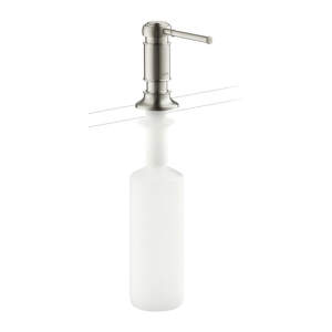 Axor Montreux - Dávkovač tekutého mydla/umývacieho prostriedku, vzhľad nerezu 42018800