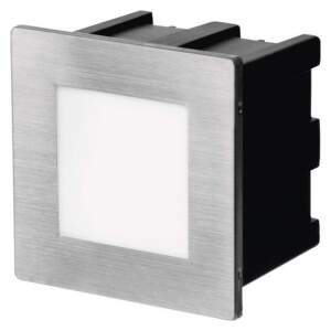 EMOS LED orientačné vstavané svietidlo AMAL 80×80, 1,5W teplá b.,IP65, 1545000090