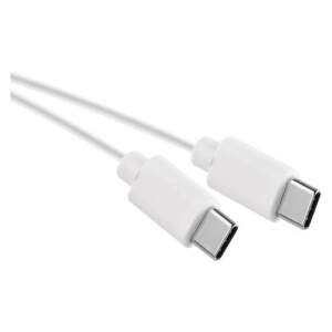 EMOS Nabíjací a dátový kábel USB-C 2.0 / USB-C 2.0, 1 m, biely, 2335076013
